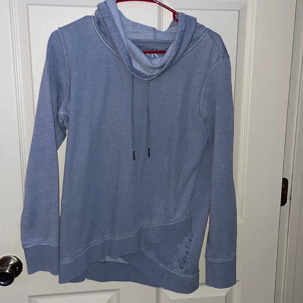 grey sweater